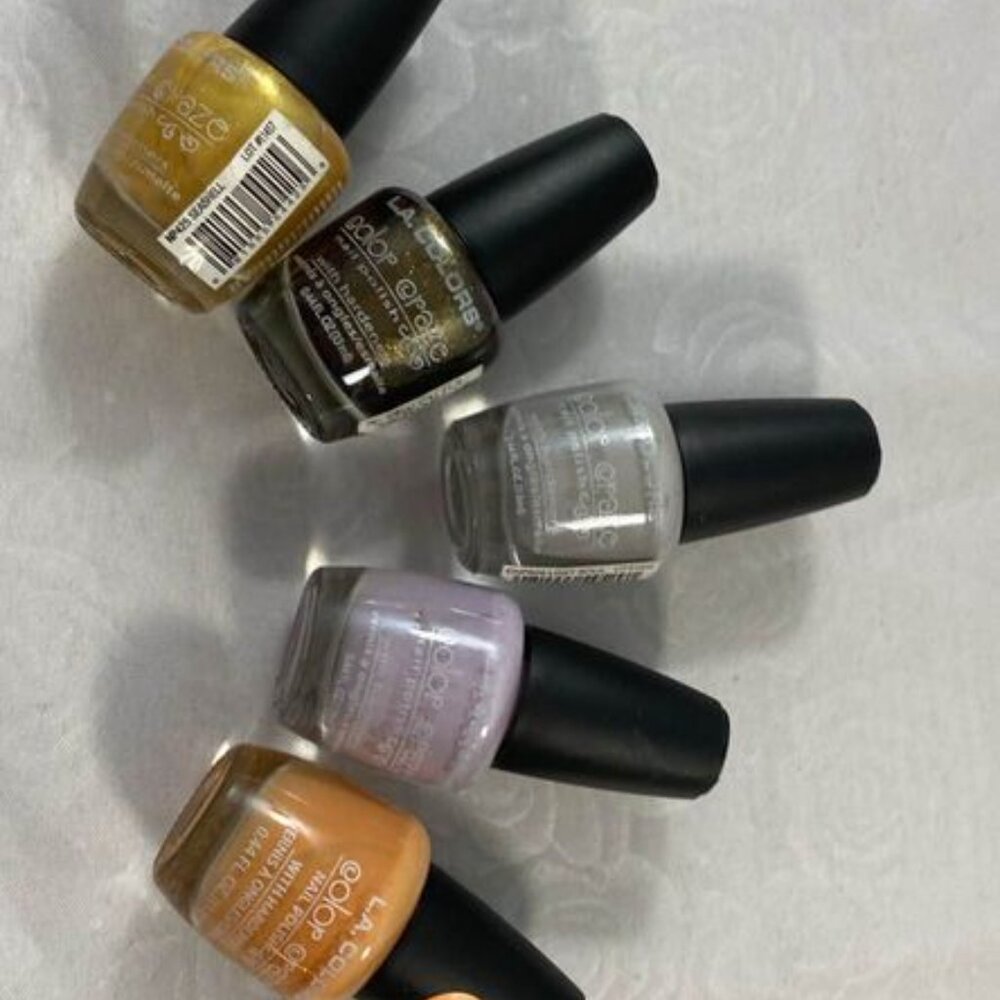 Lot of 5 Brand New Nail Polishes